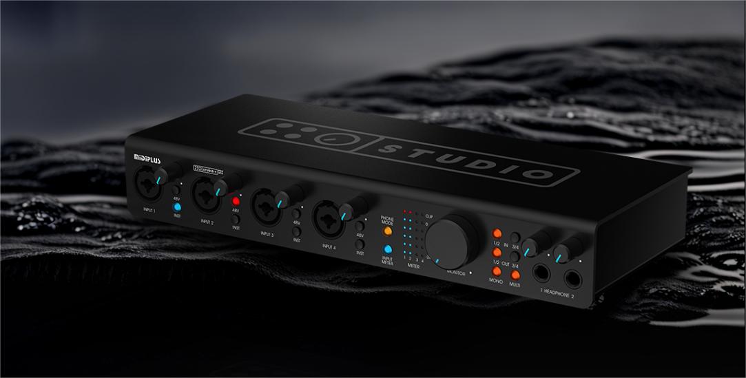 MIDIPLUS STUDIO 4 PRO OTG 音頻接口