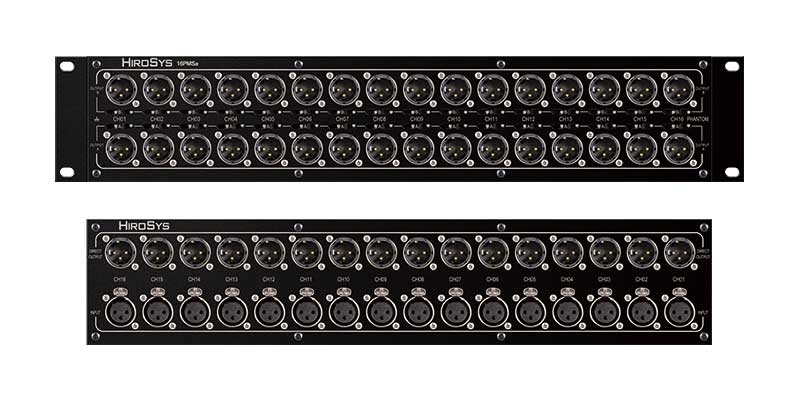 HIROSYS 16PMSa 16 通道無(wú)源話筒分配系統(tǒng)